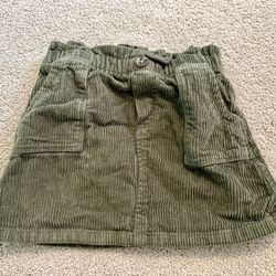 Old Navy toddler girl corduroy skirt, size 2T