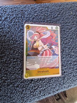 One peice trading card