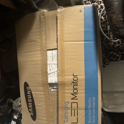 Monitor  Along With A Keyboard And Mouse $