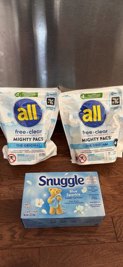 All detergent bundle sale all for $10