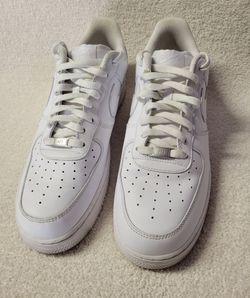 Nike Air Force 1 Low Top Triple White CW2288-111 Men's size 13 Sneakers 2022