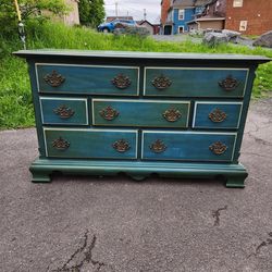 Gorgeous Unique Stanley Wooden Dresser 