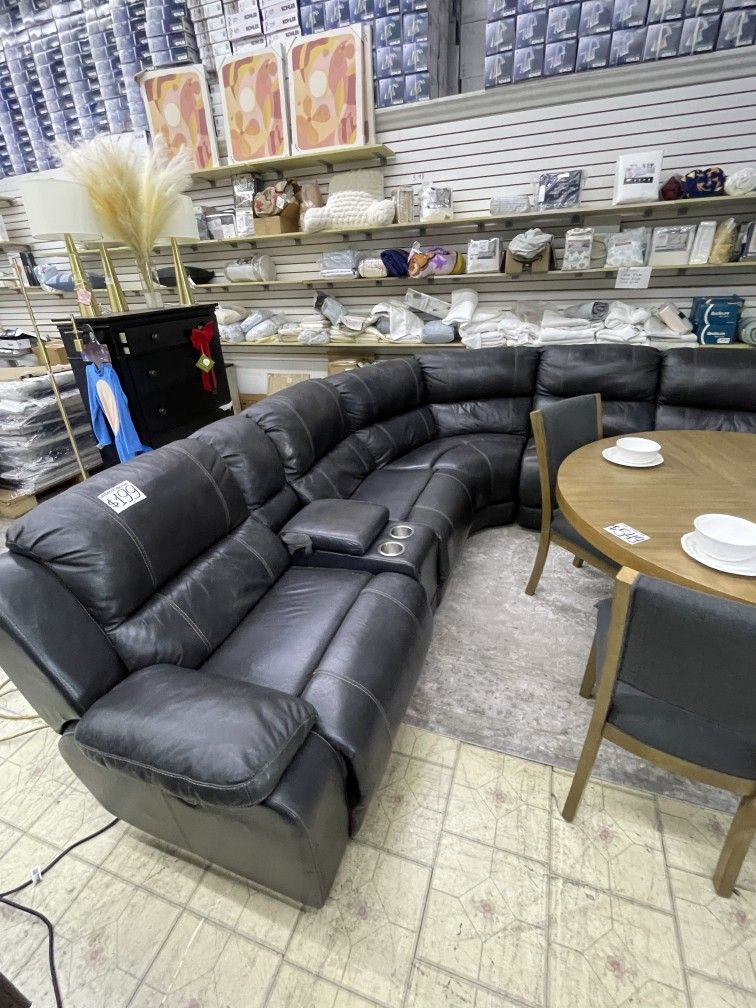 Leather Sectional Sofa