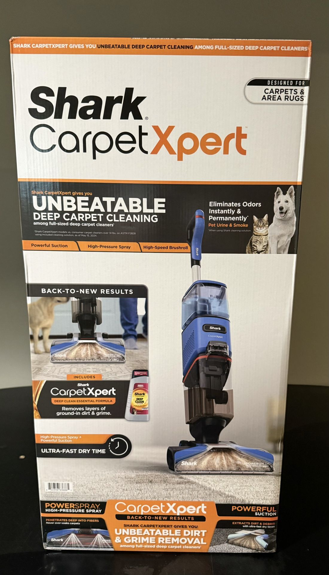 Shark CarpetXpert, Deep Cleaning Dirt Removal, Shampooer, Upright Carpet Cleaner