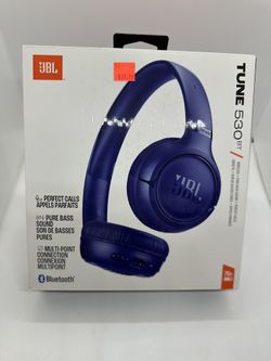 🎧 JBL Tune 530BT Wireless Headphones – Blue | Powerful JBL Pure Bass Sound! 💙