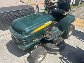T1000 rider mower with John Deere motor