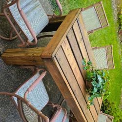 Local-Made Rustic Farmhouse Table
