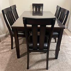 Dining Set, 6 Chairs