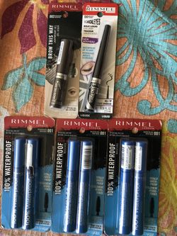 6 Rimmel 100% Waterproof Mascara (3x2) + 1 Brow Gel + Waterproof Eyeliner: 5 for $15 or $each