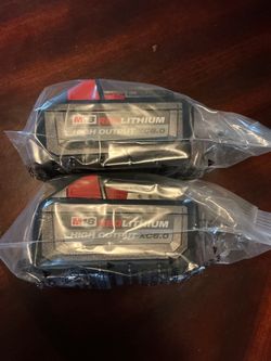 Milwaukee m18 baterias  nuevas