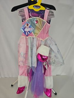 Teetot Princess Factory Fairy/Unicorn Costume Girls Size 5-6