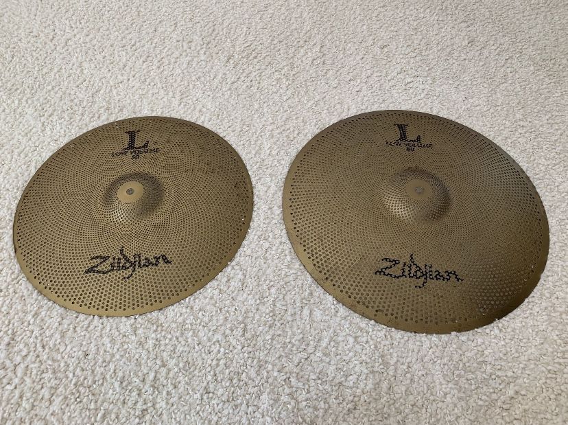 16” And 18” Zildjian L80 Low Volume Cymbals!!!