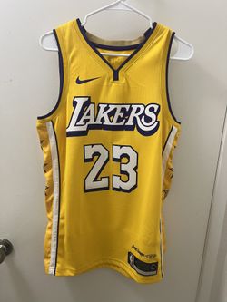 Nike Lakers LeBron James City Edition Jersey Size M