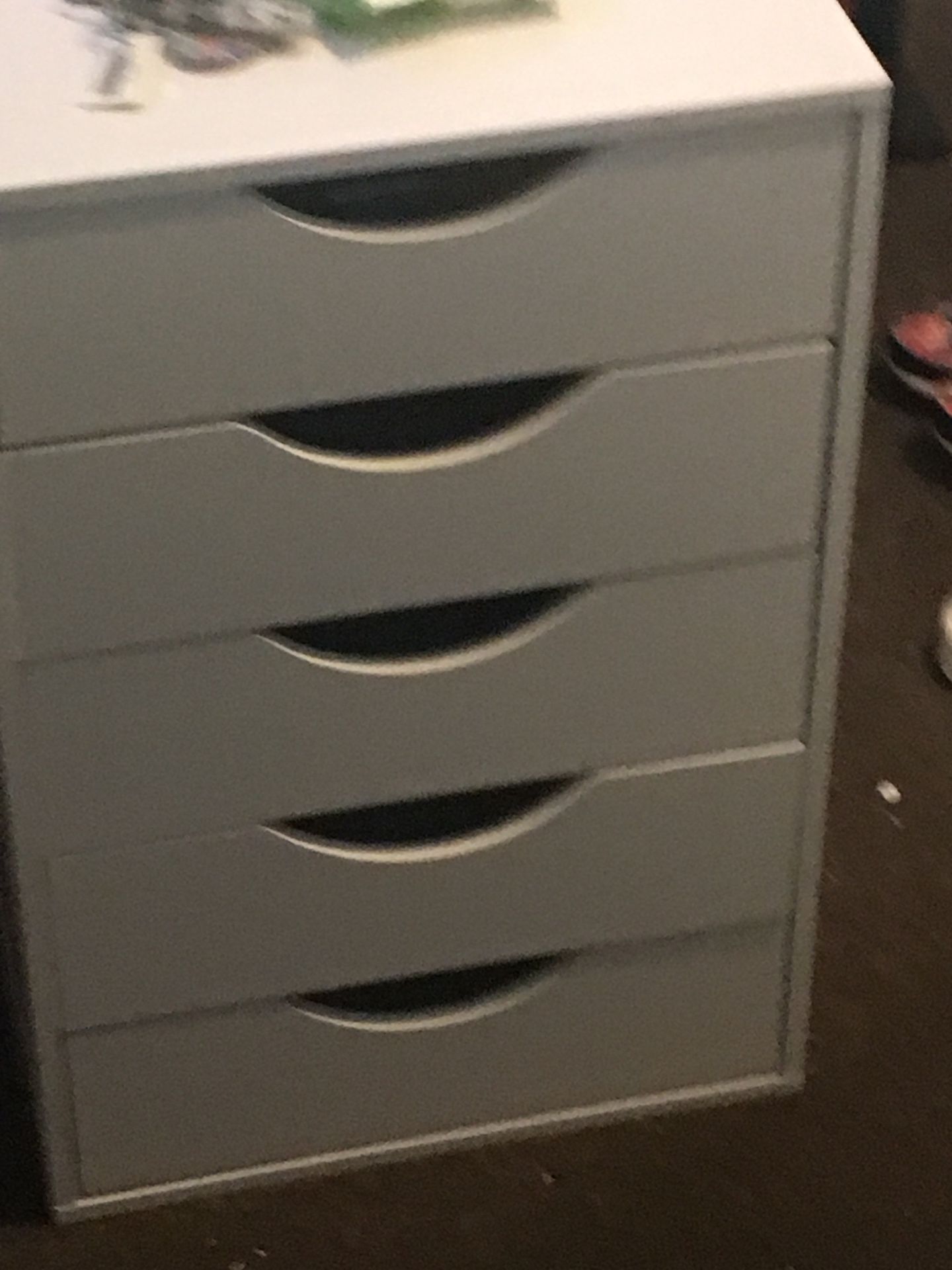 Michaels 5 drawer letterpress cube