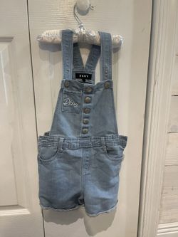 DKNY, Jean Overalls girls size 6