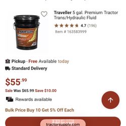 Universal Hydraulic Fluid For Tractors 