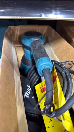 Makita orbital sander with long handle corded