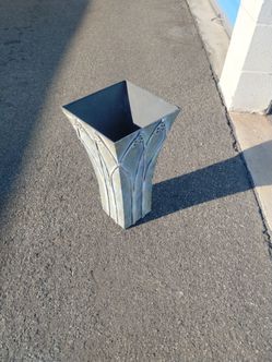 Decorative Metal Planter Vase