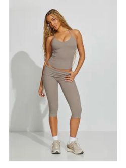 Garage Active Wear Foldover Leggings