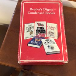 Vintage Readers Digest Condensed Books -set of 5 