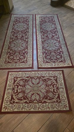 4 pcs rug set