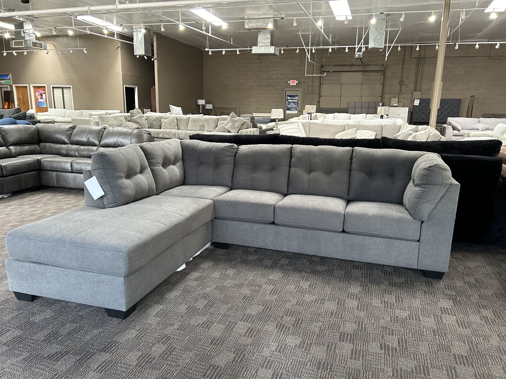 Grey Sectional Sofa 