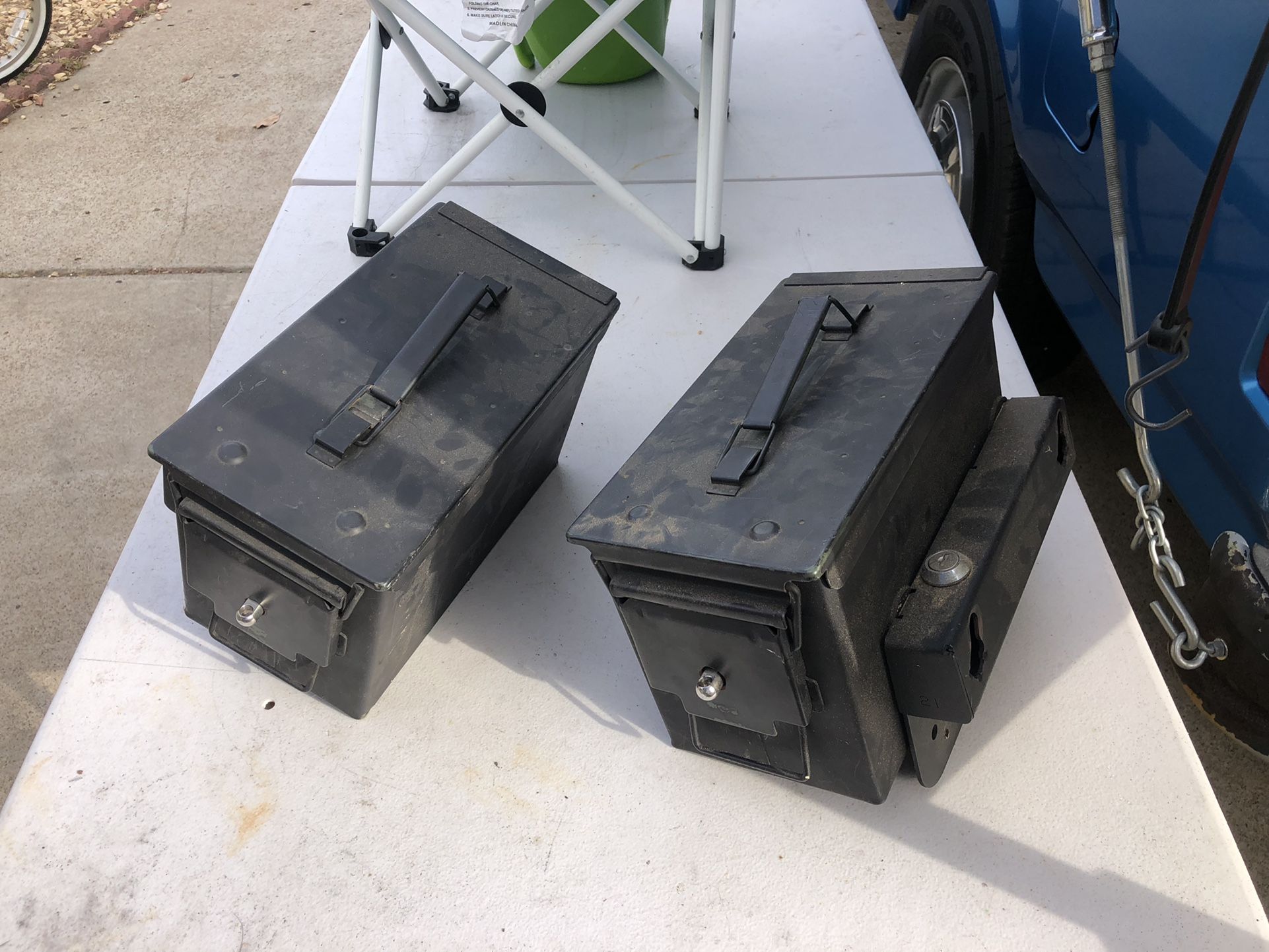 Harley Sportster Saddle Bags Ammo Can