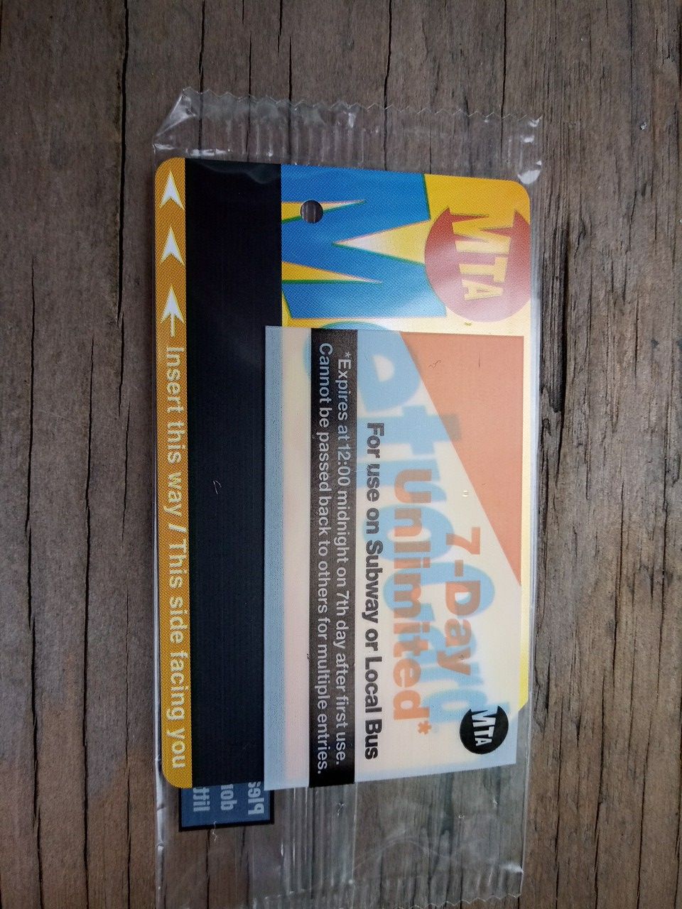 7 day unlimited metro card