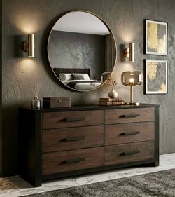 Modern 6-Drawer Dresser