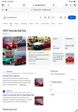 Honda del sol part