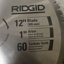 12 inch saw blade.