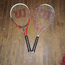 Tennis Racket. Pair