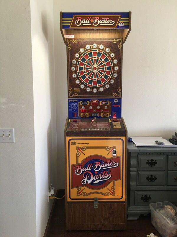 Vintage Merit Electronic Dart Board Arcade Machine!
