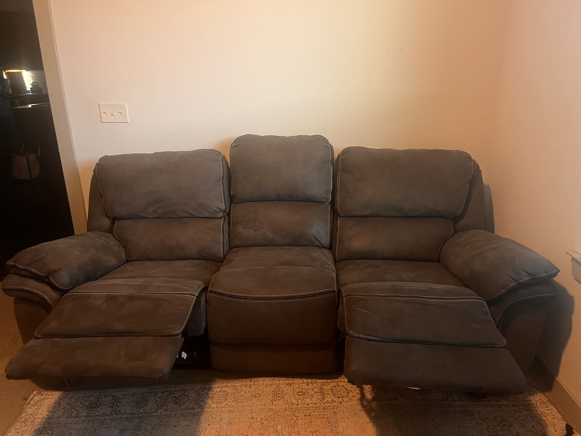 Reclining Sofa- Carver Brand