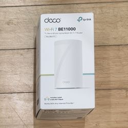 TP-Link - Deco 7 Pro BE11000 Tri-Band Wi-Fi 7 Whole Home Mesh Router System 3,000sq Feet