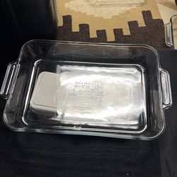 Anchor rectangle glass dishe 4.8 QT