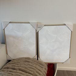 Set of 2 canvas/wall art