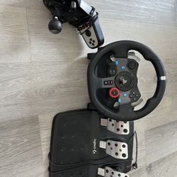 Logitech G29 Wheel With shifter And Pedals