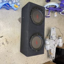 Precision power 10” subs in  box