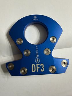 Blue LAB DF3 putter with upgraded shaft