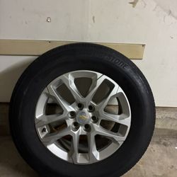 18” Chevy Equnox Wheels & Tires 