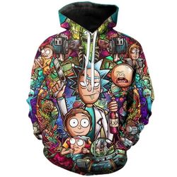 Rick and morty sweatshirt small