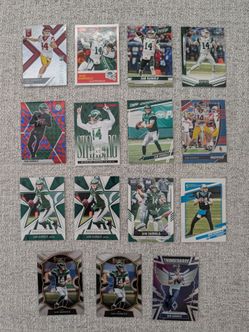 Sam Darnold Football Card Lot of 15 Total Cards Seahawks Jets Panthers ROOKIE