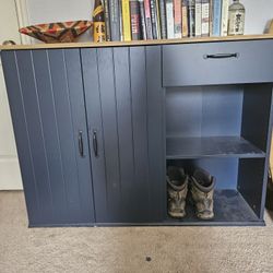 Ikea "Skruvby" Sideboard And Bookshelf