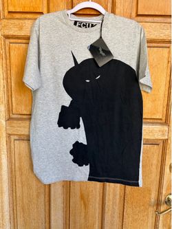 FCUK x DC Comics Batman Limited Edition Graphic T-Shirt Gray Men’s Size M NWT