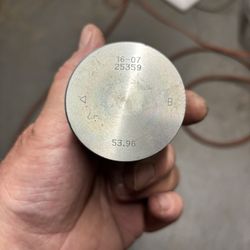 Rm 125 Piston  New With Ring Wrist Pin Clips And Bearing 