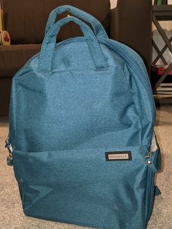 Blue Camera Bag Backpack