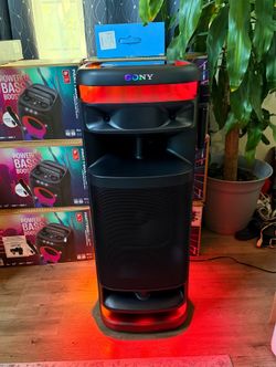 Sony Party Bluetooth Speaker - Wireless Powerful High Powered Bass Speaker, Karaoke & DJ Speaker