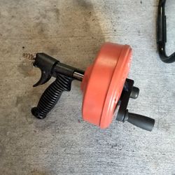 Ridgid Kwik-Spin Drain Cleaner (Plumbing Tool, Pipe, Sink, Tube) Home Industrial