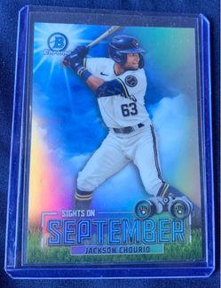 Jackson Chourio Rookie Cards Milwaukee Brewers